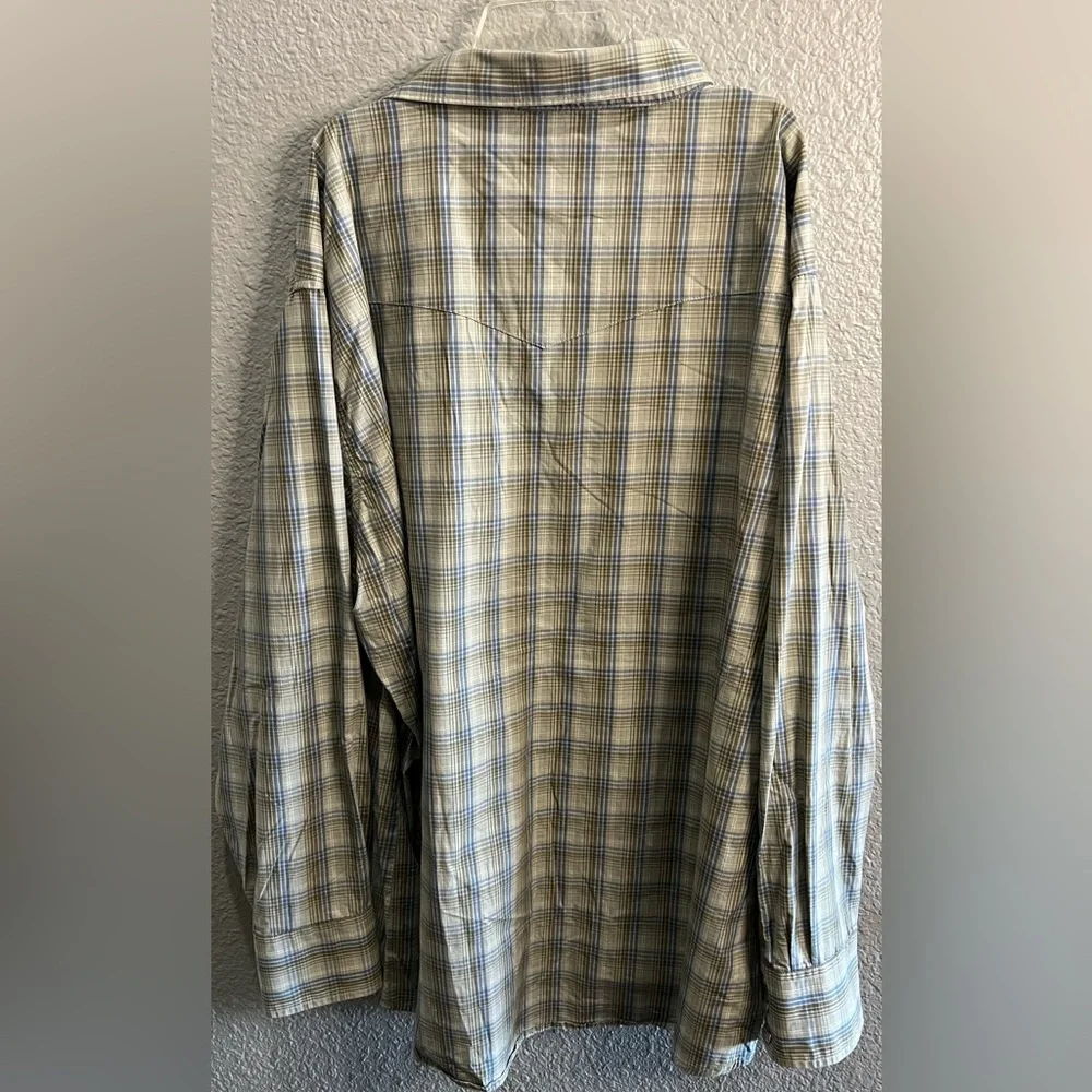 Wrangler Long Sleeve Pearl Snaps 3XLT